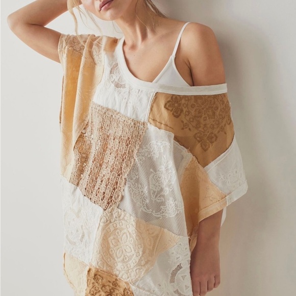 Free People Tops - See Me At Sunset Sleep Tee NWT